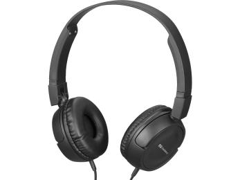 Накладні навушники Sandberg Saver MiniJack HeadPhone Travel, 3, 5мм Black (325-30)