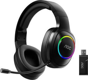 Накладні навушники AOC ACG2502BK RGB Black (ACG2502BK/00)