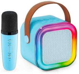 Акустика портативна Infinity Kids K12 Blue + 1 караоке-мікрофон