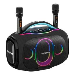 Акустика портативна Hopestar PARTYBOX ULTRA with 2pcs UHF microphone 550W Black (2000001667958)