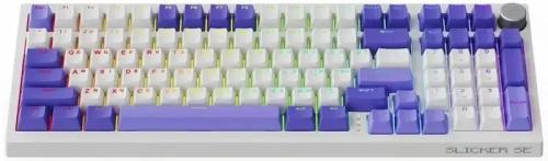 Клавіатура Proove Gaming Slicker Pro (Ukraine Layout) White /Purple