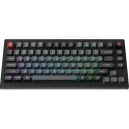 Клавіатура Keychron V1 8K Keychron Super Red Switch RGB Black (V1W-D1-UA) ENG/UKR
