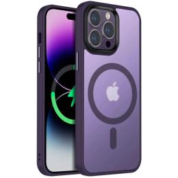 Чохол-накладка Ummi Colorful with MagSafe для Apple iPhone 12 Pro Max Dark Purple