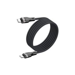 Дата-кабель Acefast C11-03 USB Type-C (тато)  -  USB Type-C (тато), 1.2m Black