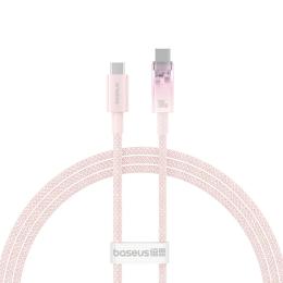 Дата-кабель Baseus P10319703411-01 USB Type-C (тато) - USB Type-C (тато), 2m Baby Pink with Smart Temperature Control