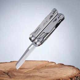 Мультитул Ganzo G303-c Silver з чохлом Molle та бітами