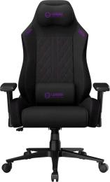 Ігрове крісло Lorgar CHA41 Premium Anti-Stain Fabric Black Purple (LRG-CHA41-BK-PR)
