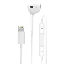 Дротові навушники WIWU Lightning Solobuds Wired Earbuds EB306 White