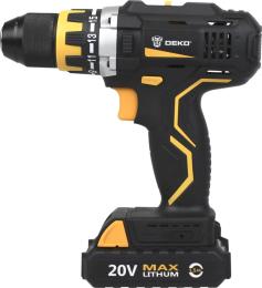 Шурупокрут DEKO GCD20DU2A-S2 Black Yellow