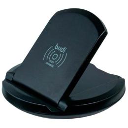 Бездротовий зарядний пристрій BUDI WL3200TB Wirless Charger Rapid Charging 15W Black