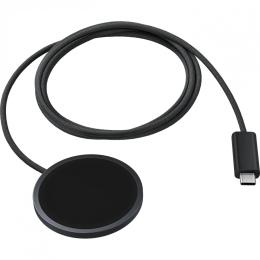 Бездротовий зарядний пристрій Samsung 25W Magnet Wireless Charger with TA 45W Dark Gray (EP-P2900TBEGWW)