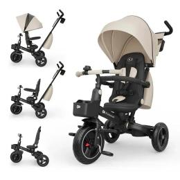 Триколісний велосипед Kinderkraft Spinstep 2 Plus Beige (KRSPST02GREPL00)