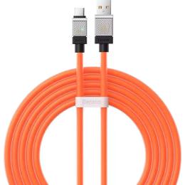 Дата-кабель Baseus CAKW000707 USB Type-A (тато) - USB Type-C (тато), 2m Orange CoolPlay Series