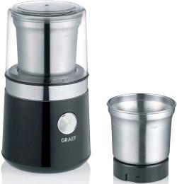 Кавомолка GRAEF CM102EU Black Silver