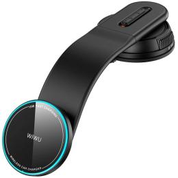 Тримач в авто WIWU CH-327 Universal Automatic Wireless Car Charger Black