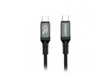 Дата-кабель Choetech XCC-1040 USB Type-C (тато)  -  USB Type-C (тато), 1.2m Black