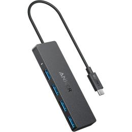 USB-хаб Anker PowerExpand Direct 4-in-1 USB-C Black (A8309G11)
