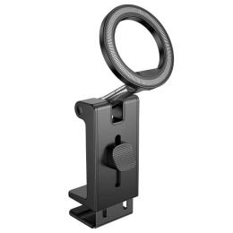 Тримач-підставка для телефона Hoco H62 Nimble ring magnetic Black