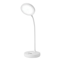 Настільна лампа Eurolamp 5W 400Lm 2800-6500K Type-C + Battery 2400mAh White (LED-TLB-5W)
