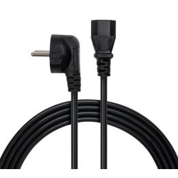 Кабель живлення Vinga C13 3.0m 1mm2 copper Black (VYPCC1331CU)
