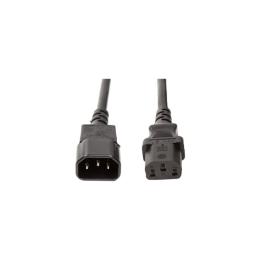 Кабель живлення PowerPlant C13 to C14 3.0m Black (CC360376)