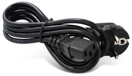 Кабель живлення Dell CEE 7/7-IEC C13, 3 * 0.75 мм, 1.8м Black (078390)