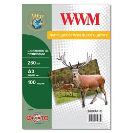 Фотопапір WWM A3 (SG260A3.100)