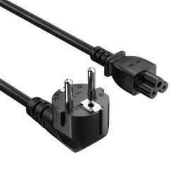 Кабель живлення ColorWay CEE7/7-C5 1.8 м Black (CW-CBP083-BK)