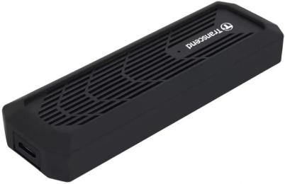 Зовнішня кишеня для диска Transcend Enclosure Kit M.2 PCIe/M.2 SATA 2230/2242/2260/2280 USB USB Type-A + Type-C Black (TS-CM10G)