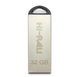 Флеш память Hi-Rali Fit, USB 2.0, 32GB, Metal, Blister