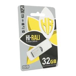 Флеш память Hi-Rali Mini Fit, USB 2.0, 32GB, Metal, Blister