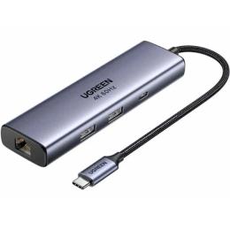 USB-хаб Ugreen CM512 Gray (75643)