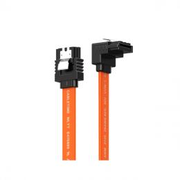 Кабель для підєднання накопичувачів інформації Cabletime SATA III Right Angle 0.5m (CA915903)