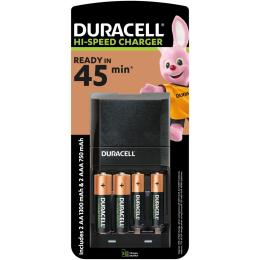 Зарядний пристрій для акумуляторів AA, AAA Duracell CEF27 + AA NI-MH 1300 mAh 2шт + AAA NI-MH 750 mAh 2шт (5000394114524)
