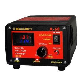 Автономний пусковий пристрій (бустер) Voltronic PZU А-60 12V (20-800Ah) (MF, AGM, GEL, CA / CA, LiFePO4) 60А, 160-245V