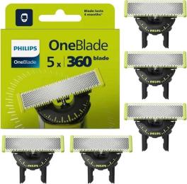 Насадка для електробритви Philips OneBlade 360 QP450/50 5шт