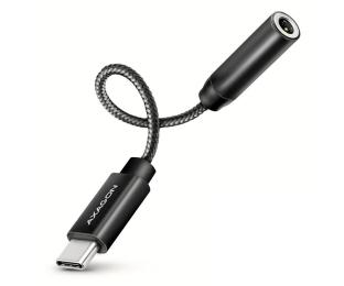 Звукова карта Axagon ADA-HC USB-C to Mini-Jack 3.5 mm HI-RES DAC Black