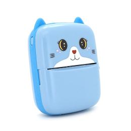 Фотопринтер Voltronic A8 Cat, bluetooth, Type-C Blue