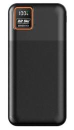 Зовнішній портативний акумулятор Profit WQ22 20000mAh Black 22.5W
