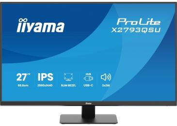 Монітор Iiyama ProLite X2793QSU-B1 Black 27