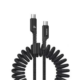 Дата-кабель Baseus P10320203111-00 USB Type-C (тато)  -  USB Type-C (тато), 1m Black Fish-Eye