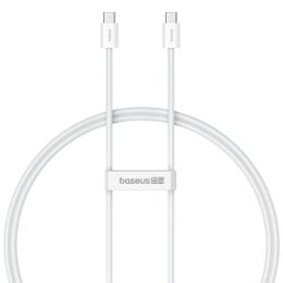 Дата-кабель Baseus P10365200211-03 USB Type-C (тато)  -  USB Type-C (тато), 1m White Superior Series 2