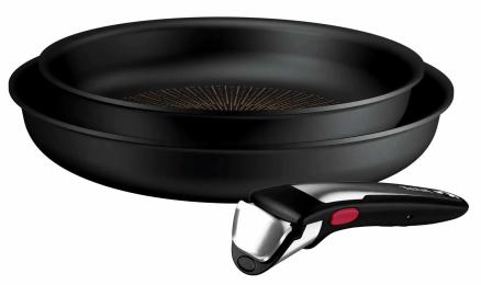 Набір сковорідок Tefal P0009553 Black