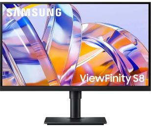Монітор Samsung ViewFinity S8 (LS27H804UAIXUA) Black 27