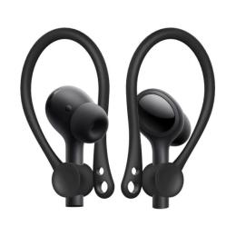 Фіксатор для навушників Infinity Silicone headphone holders Black універсальні