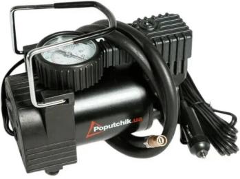 Автокомпресор Poputchik 13014-КЧК Black