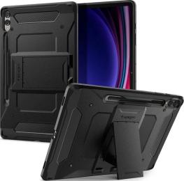 Накладка для планшета Spigen Tough Armor Pro для Samsung Galaxy Tab S9 Plus 12.4 X810/X816/Tab S10 Plus 12.4 X820/X826 Black (ACS06835)