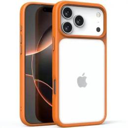 Чохол-накладка EpiK TPU + PC Metal Buttons для Apple iPhone 17 Pro 6.3 Orange (00000081720_5)