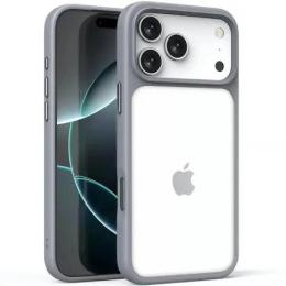 Чохол-накладка EpiK TPU + PC Metal Buttons для Apple iPhone 17 Pro 6.3 Gray (00000081720_2)