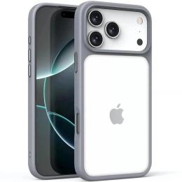 Чохол-накладка EpiK TPU + PC Metal Buttons для Apple iPhone 17 Pro Max 6.9 Gray (00000081721_3)